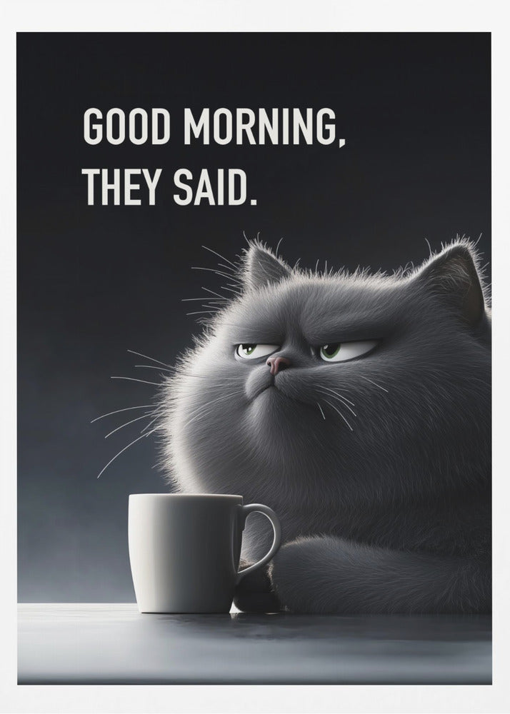 Good Morning, They Said - Poster / Art Print