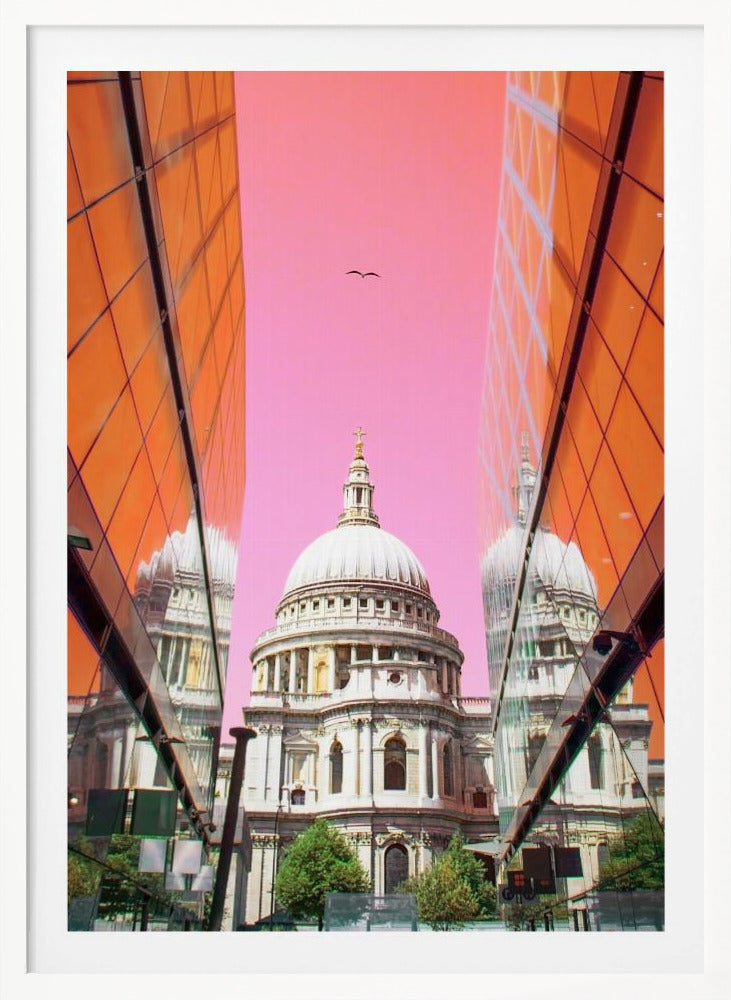 St Pauls View - Poster / Art Print