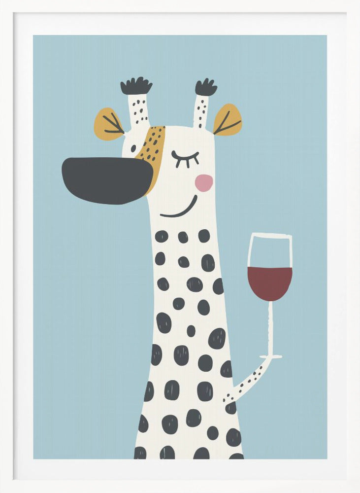 Cute Cartoon Cheers No 1 - Poster / Art Print