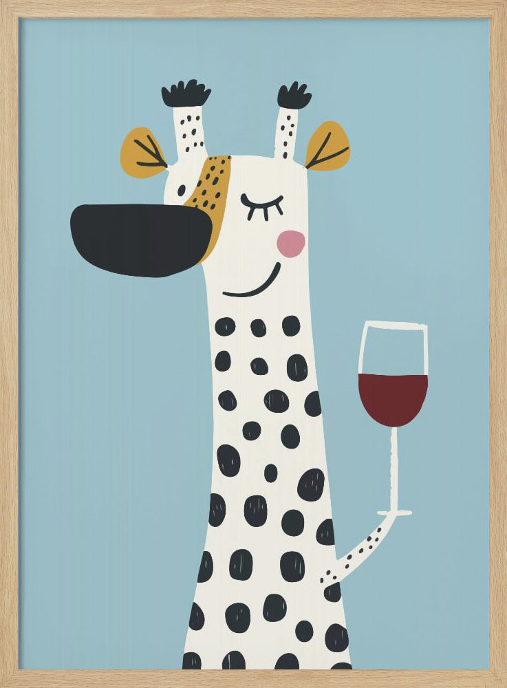 Cute Cartoon Cheers No 1 - Poster / Art Print