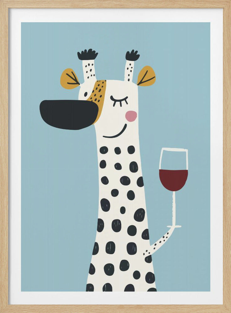 Cute Cartoon Cheers No 1 - Poster / Art Print