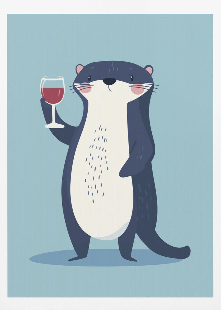 Cute Cartoon Cheers No 2 - Poster / Art Print