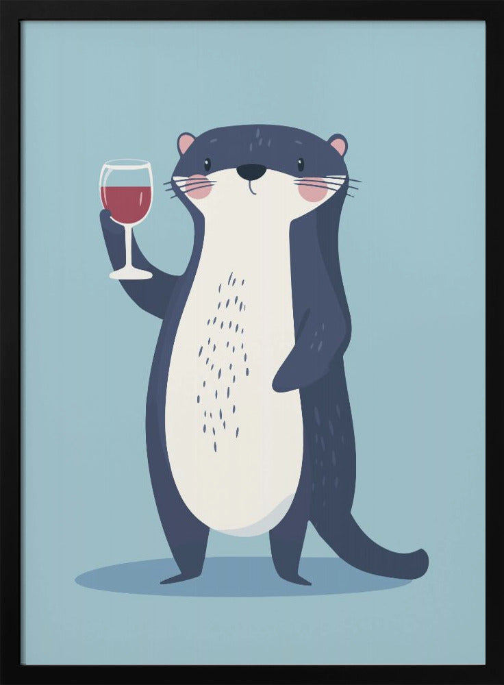 Cute Cartoon Cheers No 2 - Poster / Art Print