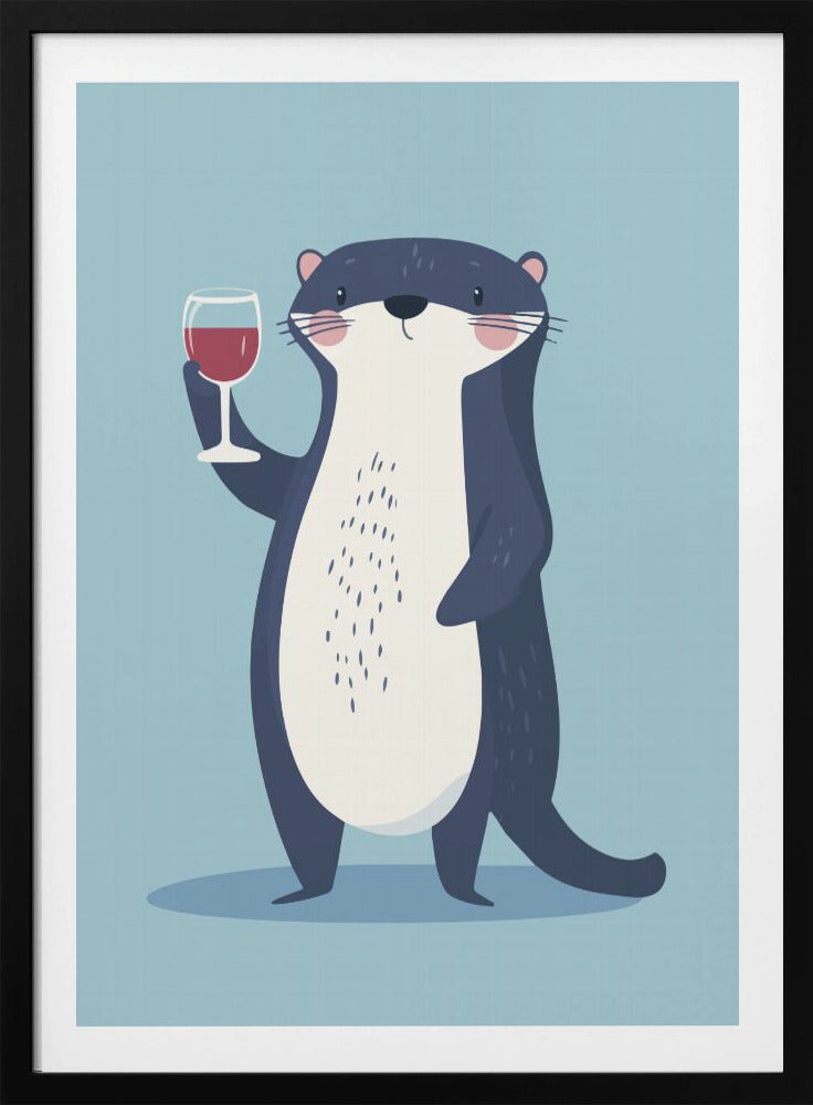 Cute Cartoon Cheers No 2 - Poster / Art Print