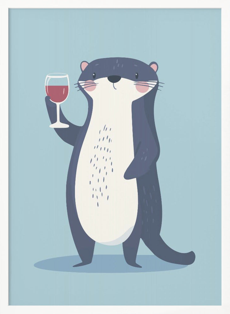 Cute Cartoon Cheers No 2 - Poster / Art Print