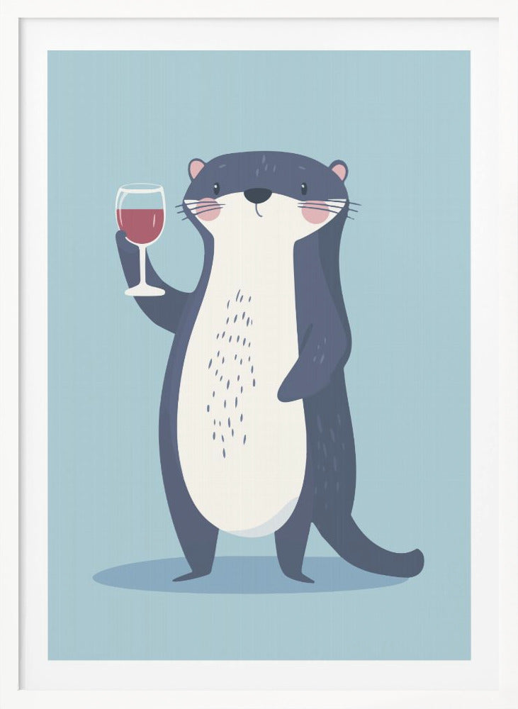 Cute Cartoon Cheers No 2 - Poster / Art Print