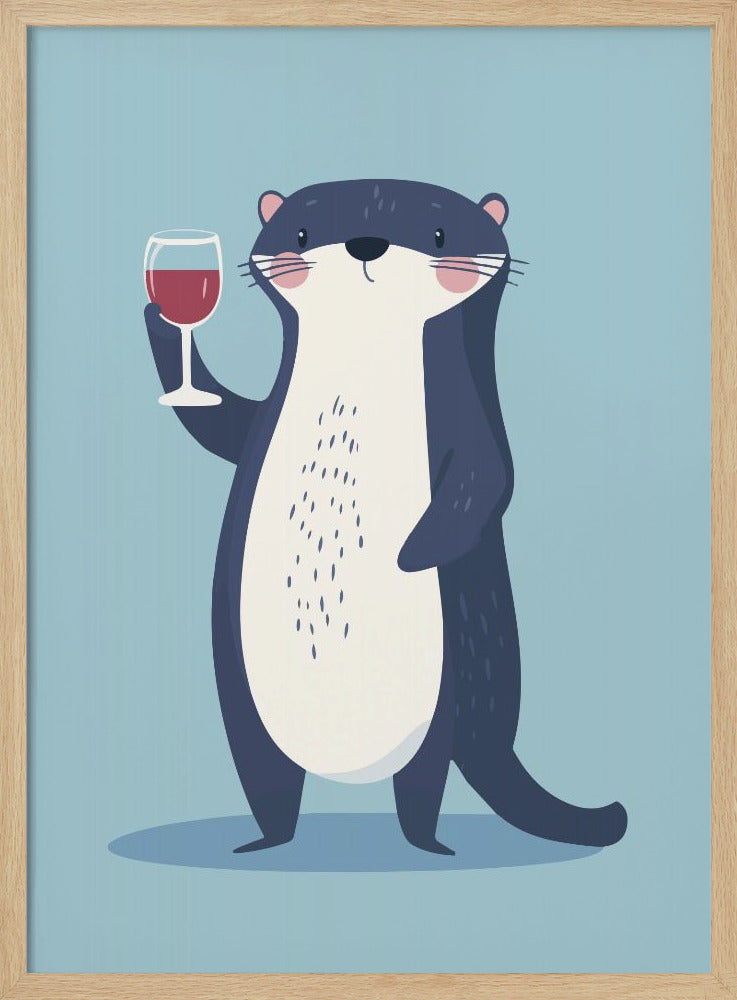 Cute Cartoon Cheers No 2 - Poster / Art Print