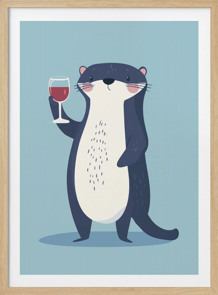 Cute Cartoon Cheers No 2 - Poster / Art Print