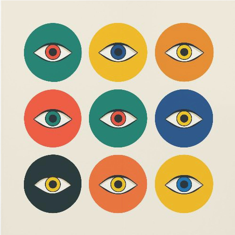 Nine Eyes - Poster / Art Print