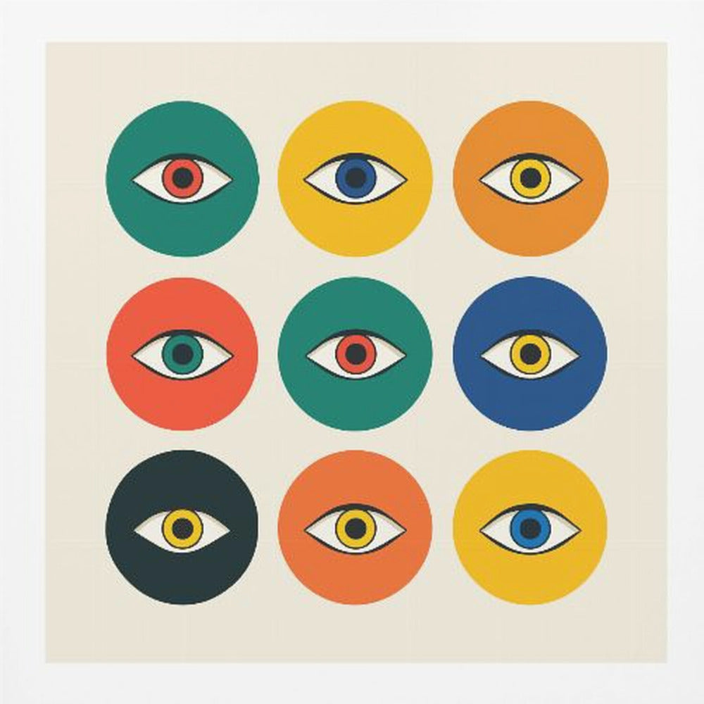 Nine Eyes - Poster / Art Print