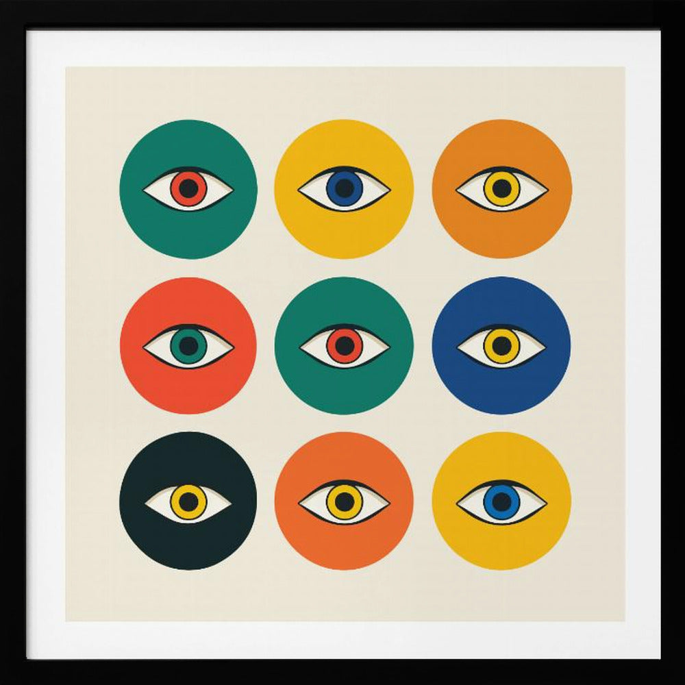 Nine Eyes - Poster / Art Print