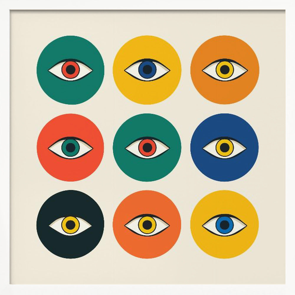 Nine Eyes - Poster / Art Print