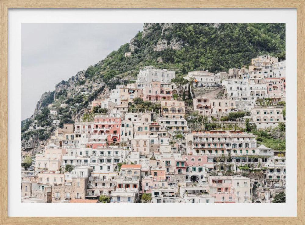Positano at the Amalfi Coast - Poster / Art Print