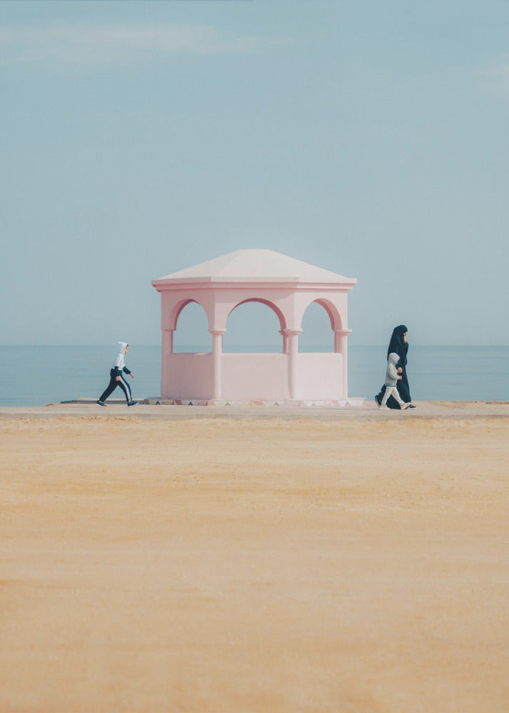 Morning walk - Poster / Art Print