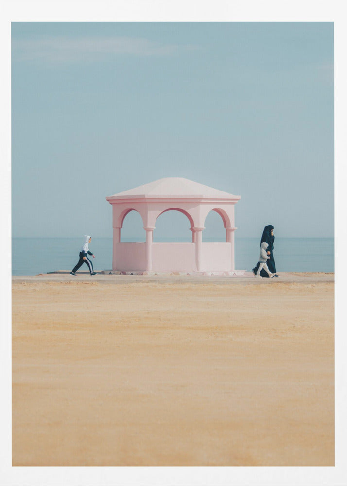 Morning walk - Poster / Art Print