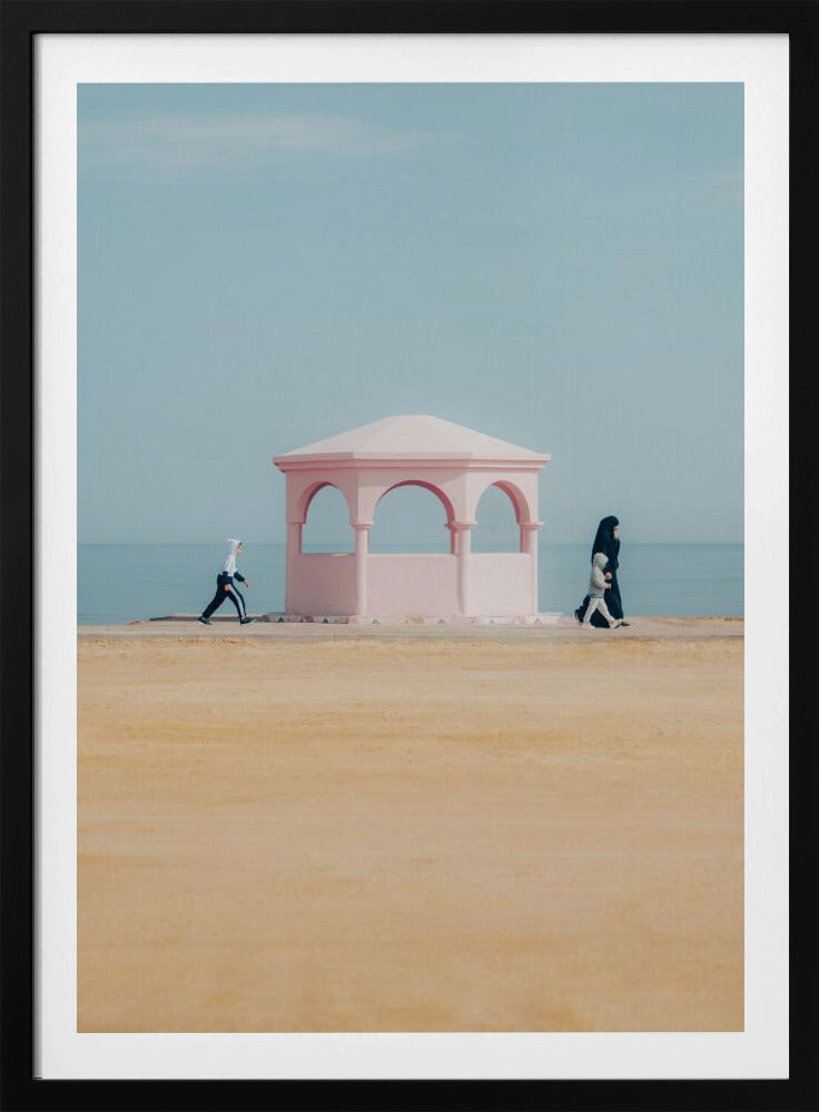 Morning walk - Poster / Art Print