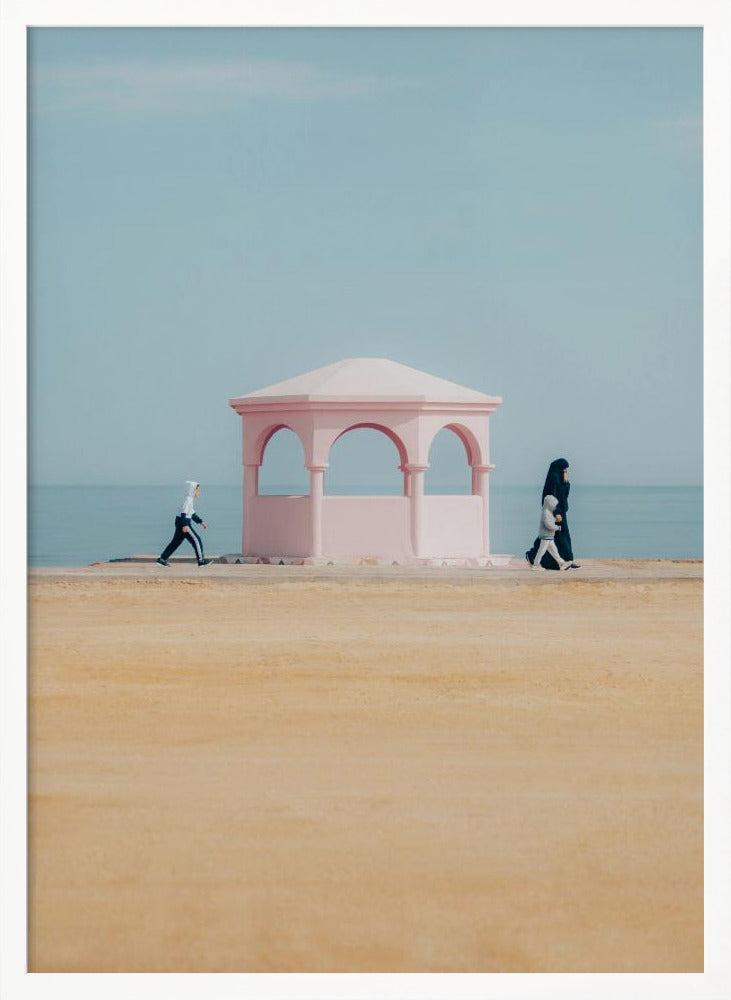 Morning walk - Poster / Art Print