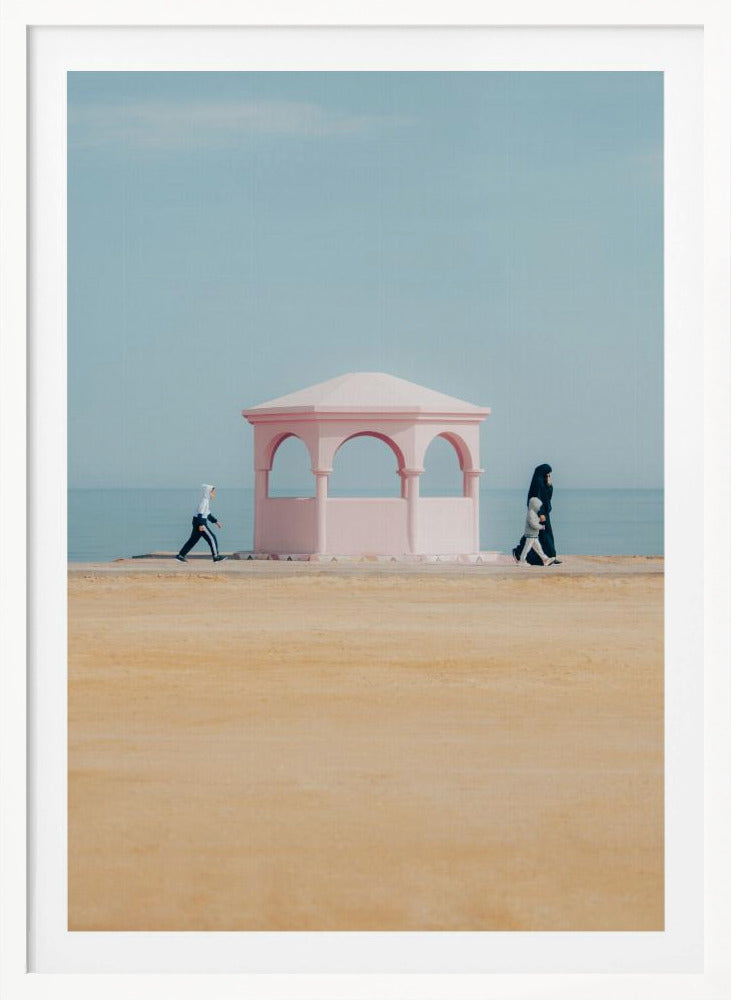 Morning walk - Poster / Art Print