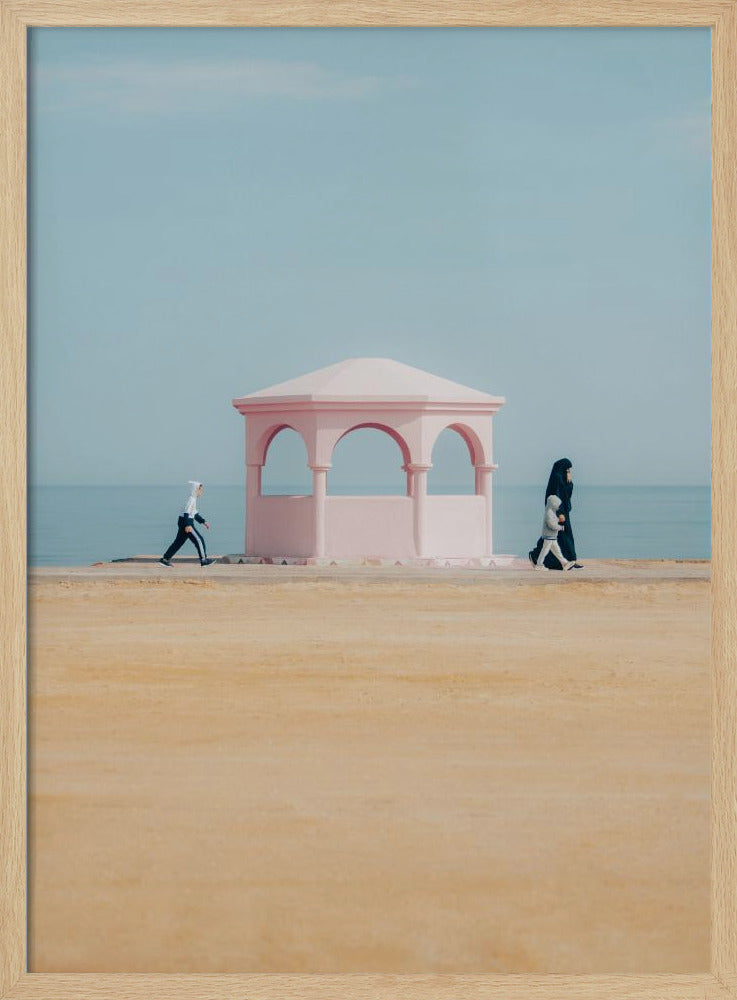 Morning walk - Poster / Art Print