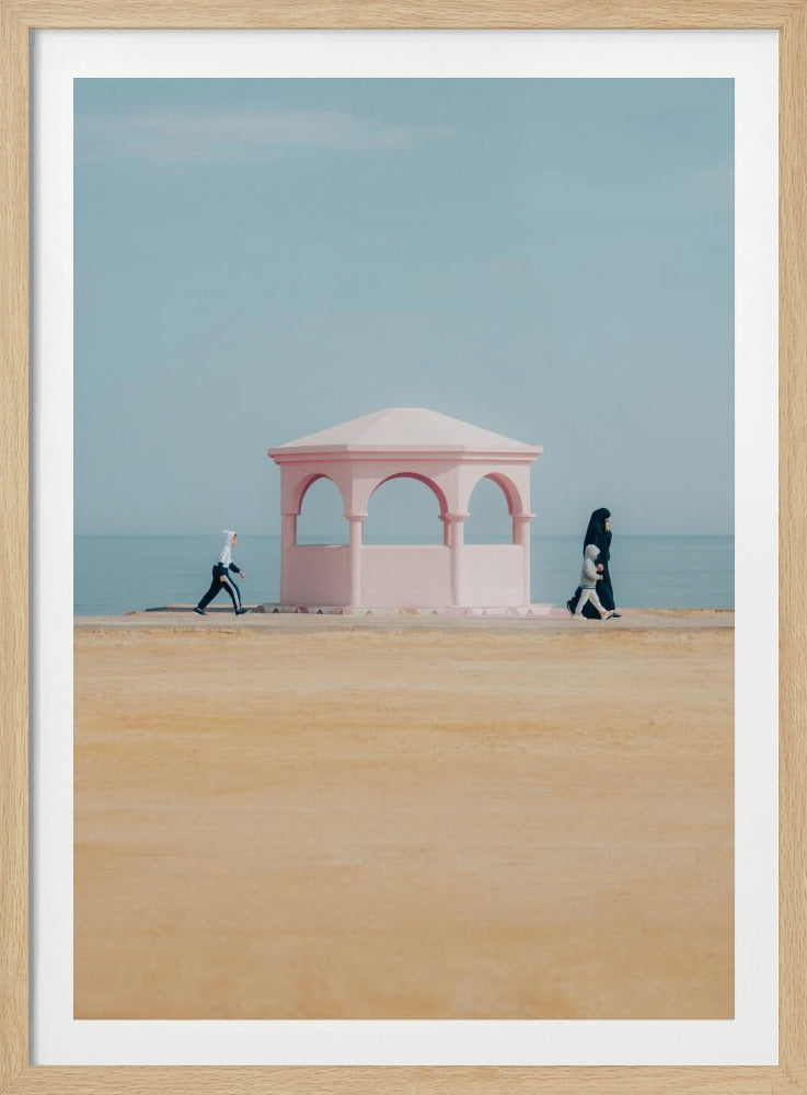 Morning walk - Poster / Art Print