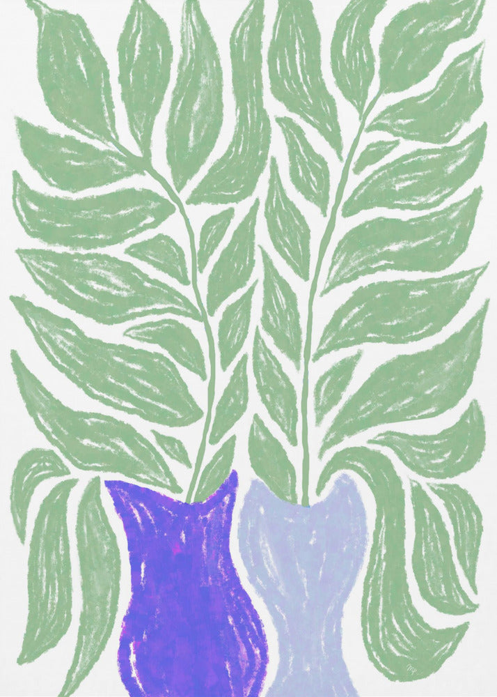 Big Green Twigs - Poster / Art Print