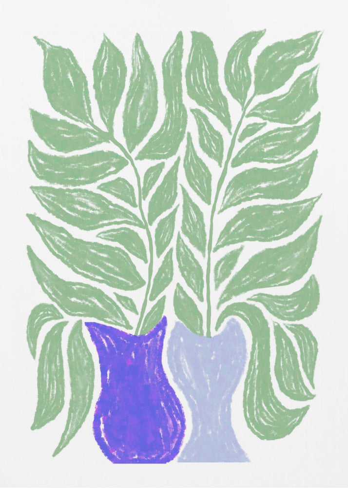 Big Green Twigs - Poster / Art Print