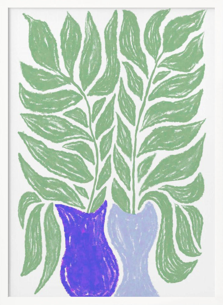 Big Green Twigs - Poster / Art Print