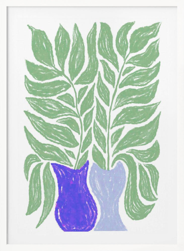 Big Green Twigs - Poster / Art Print