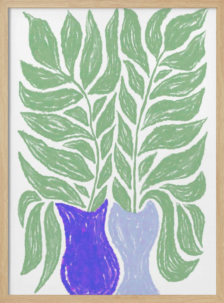 Big Green Twigs - Poster / Art Print