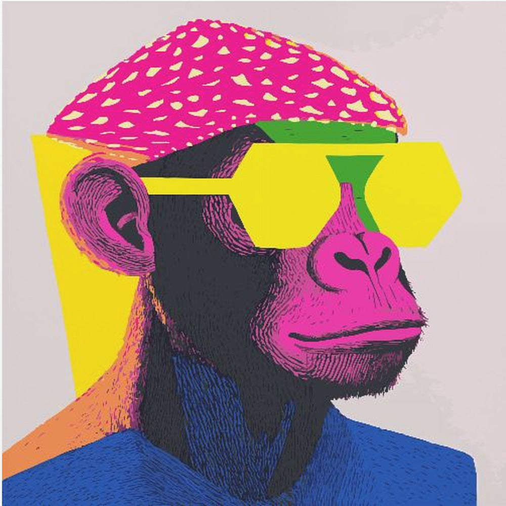 Cool Monkey - Poster / Art Print