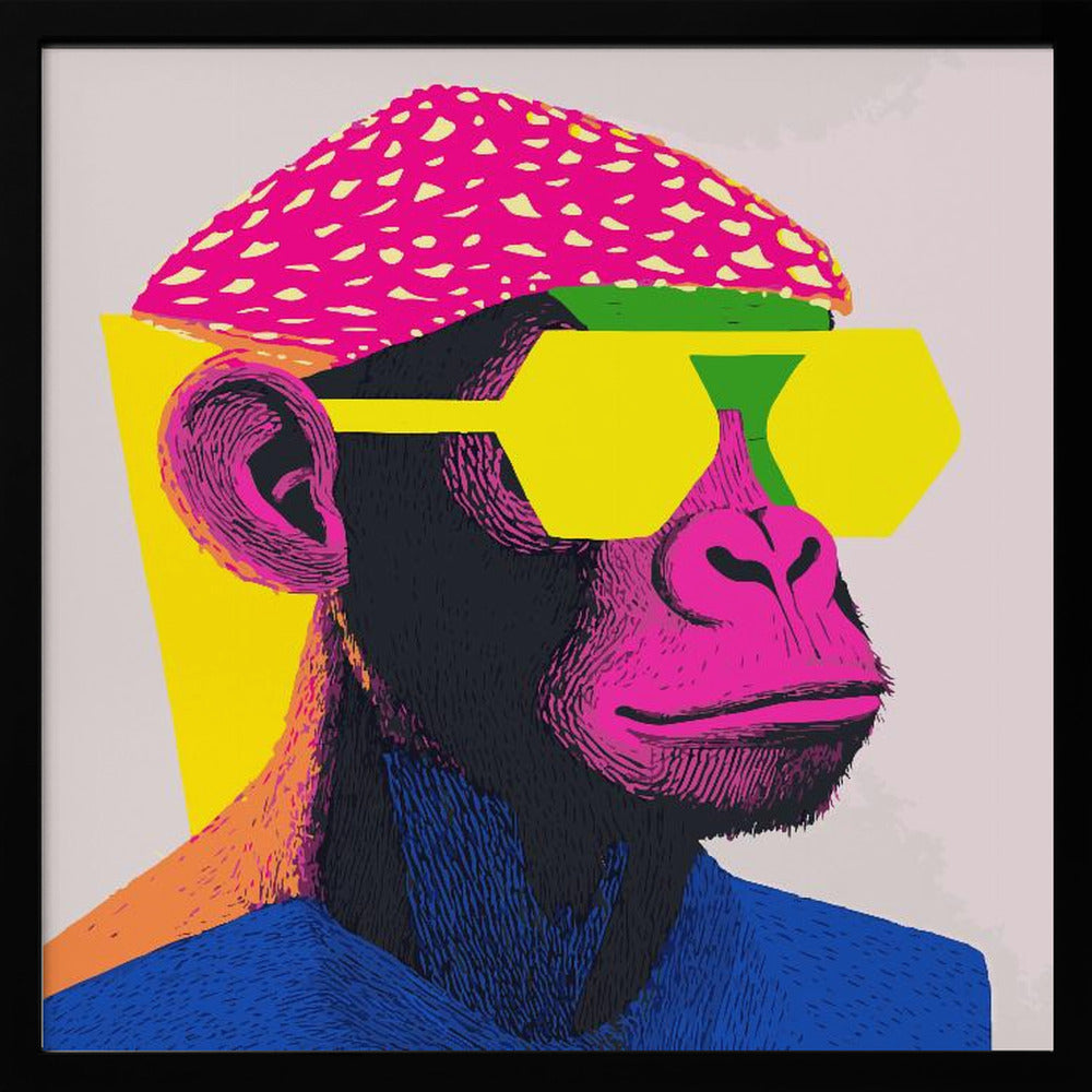 Cool Monkey - Poster / Art Print