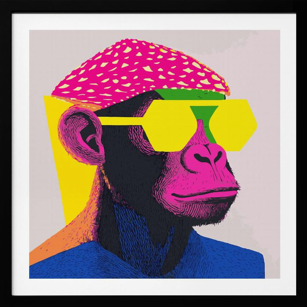 Cool Monkey - Poster / Art Print