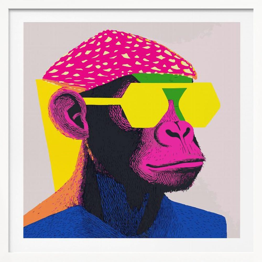 Cool Monkey - Poster / Art Print