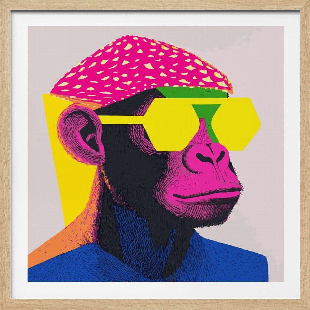Cool Monkey - Poster / Art Print