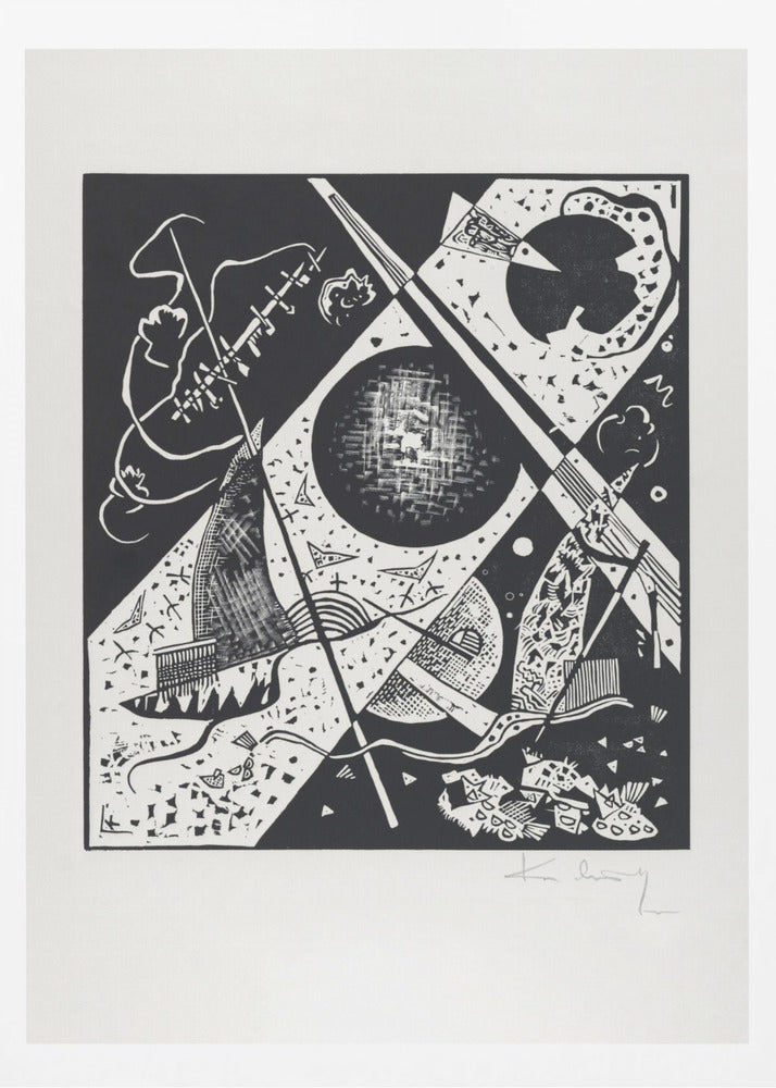 Kleine Welten VI (small Worlds VI) (1922) - Poster / Art Print