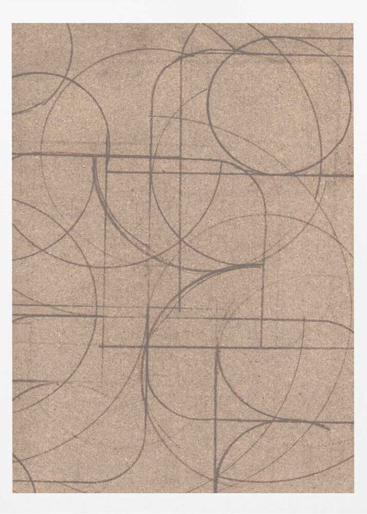 Curved 2 - Poster / Art Print
