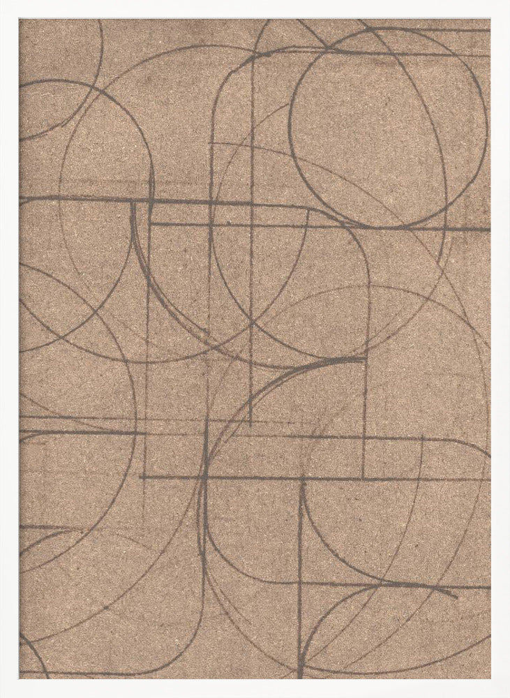 Curved 2 - Poster / Art Print