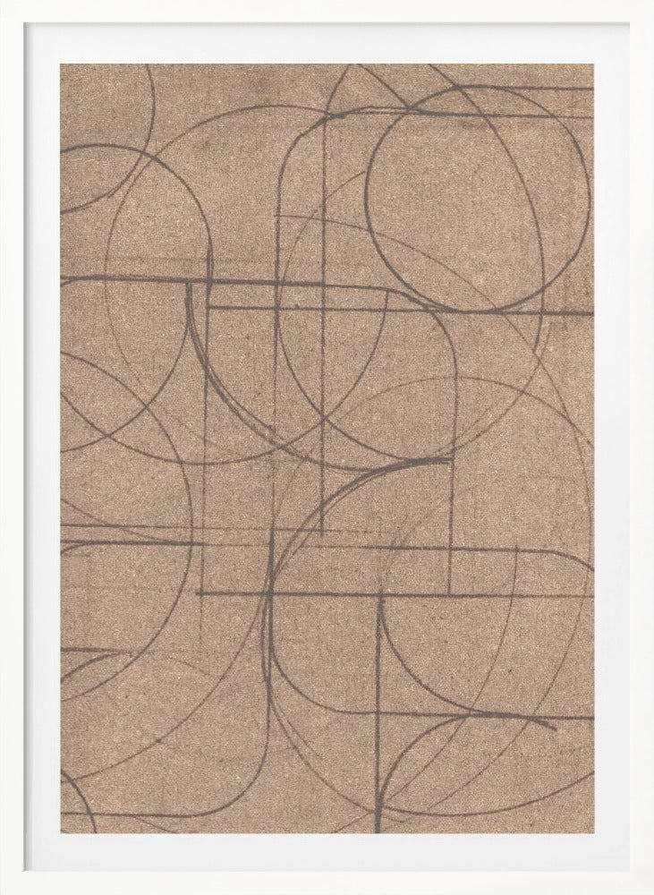 Curved 2 - Poster / Art Print