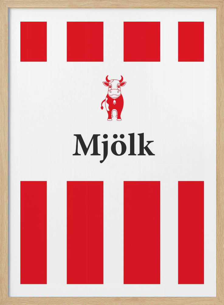 Milk Red - Poster / Art Print