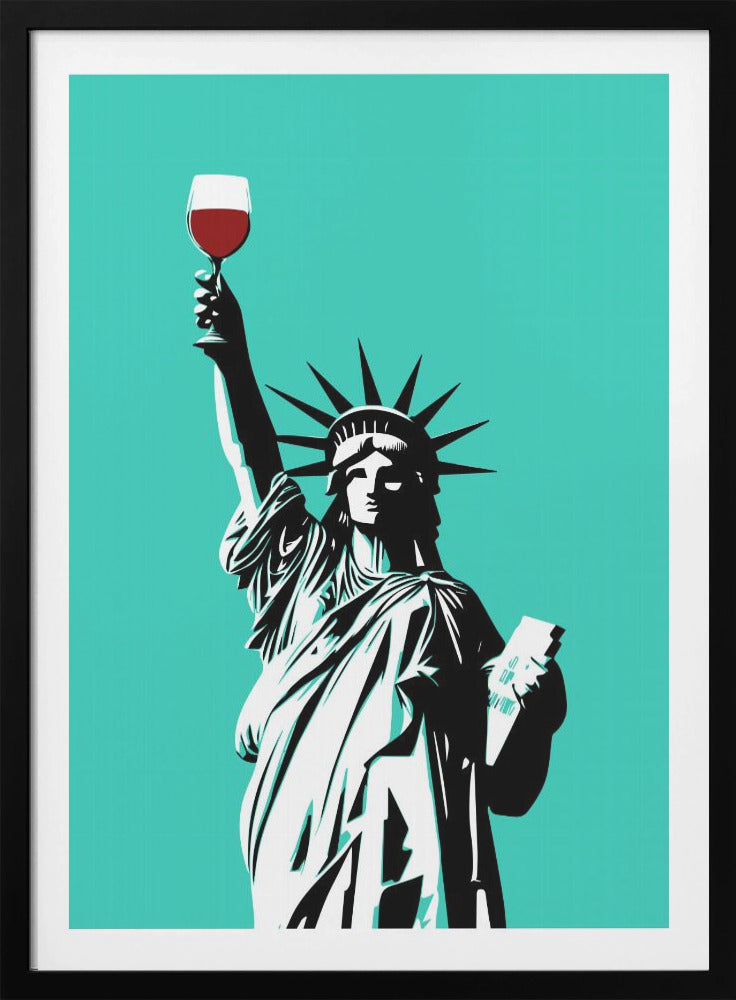 Liberty of Wine - Poster / Art Print