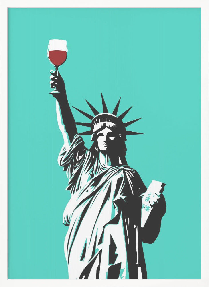 Liberty of Wine - Poster / Art Print