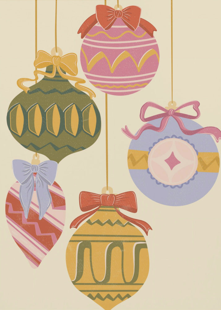 Ornaments - Poster / Art Print