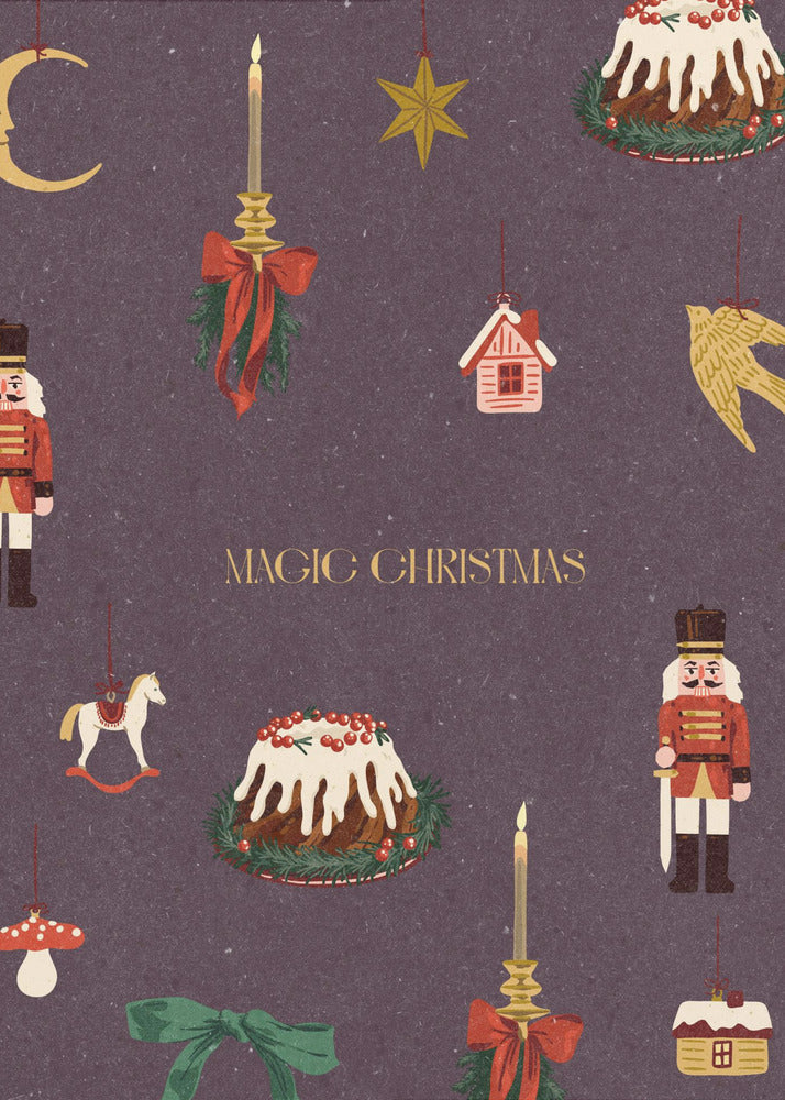 Cozy Christmas Things - Poster / Art Print