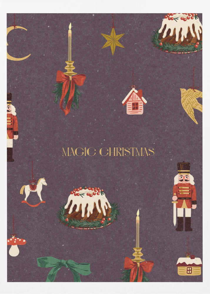 Cozy Christmas Things - Poster / Art Print