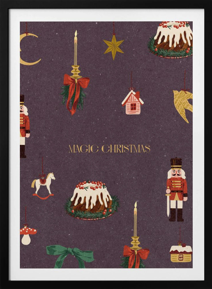 Cozy Christmas Things - Poster / Art Print