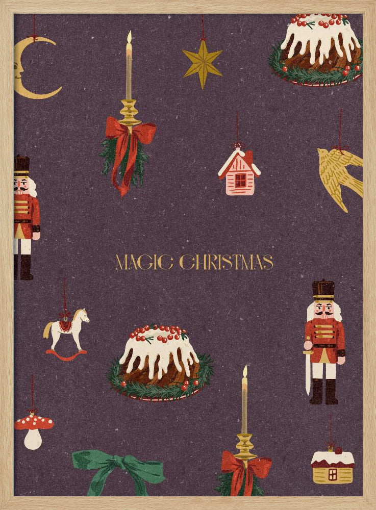 Cozy Christmas Things - Poster / Art Print