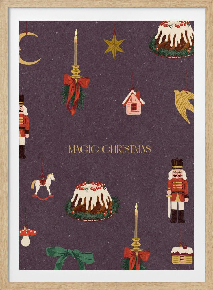 Cozy Christmas Things - Poster / Art Print