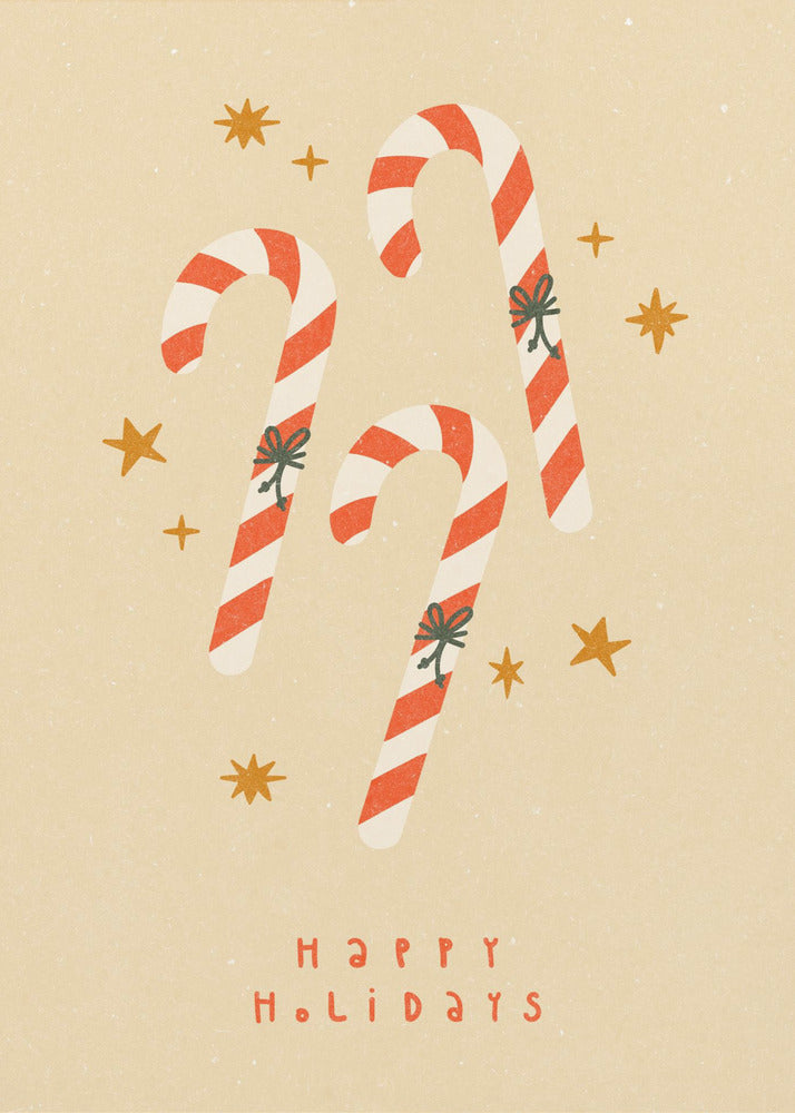 Candy Cane - Poster / Art Print