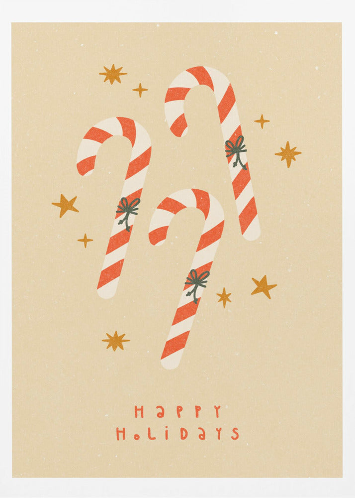 Candy Cane - Poster / Art Print