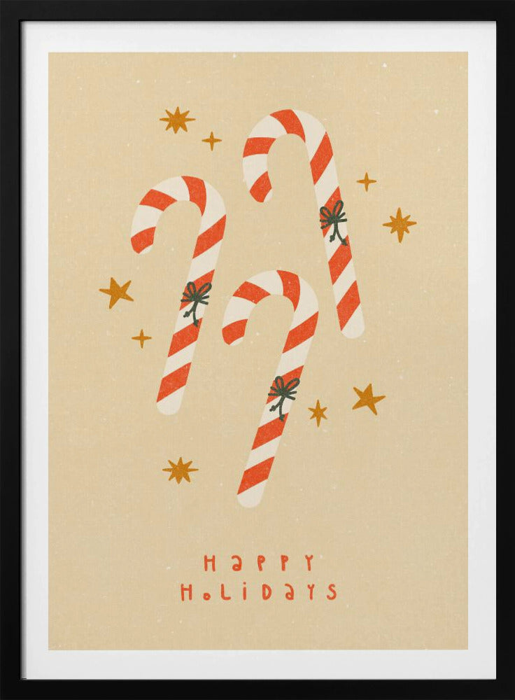 Candy Cane - Poster / Art Print